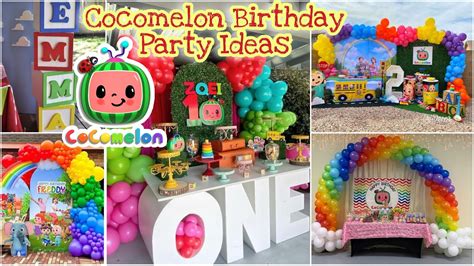 Cocomelon 1st Birthday Party Ideas: How to Throw a Fun and Memorable ...