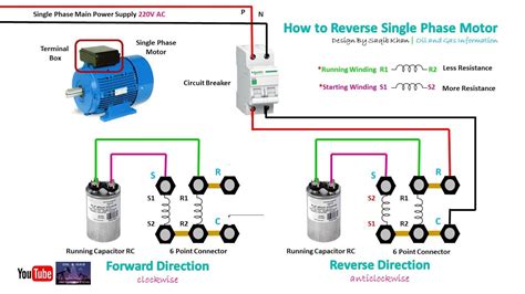 How to Reverse Single Phase Motor | Urdu Hindi | Tutorial - YouTube