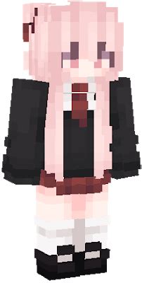 Pink egirl minecraft Skin | Dresses Images 2022