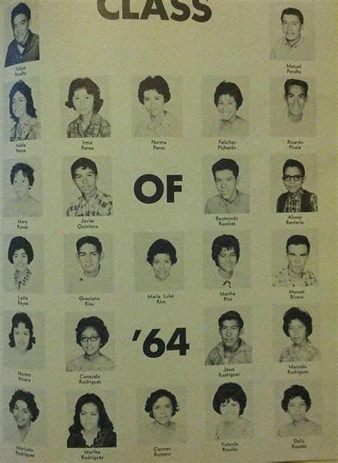 El Paso Bowie High School yearbook, 1964 | High school yearbook, School ...