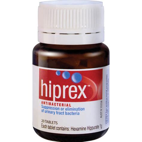 HIPREX 1g 20 tabs - Connolly Street Pharmacy Shop