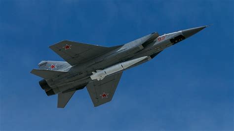 MiG-31K aircraft with 'Killjoy' missile — the hardware Russia has ...