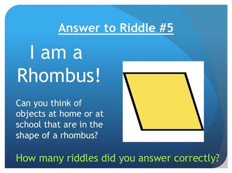 Shapes riddles grade 2