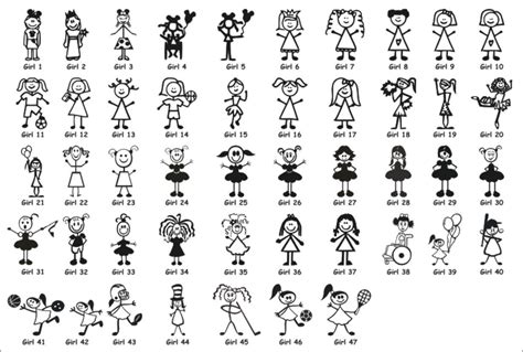 14 Stick Family Vector Images - Stick Figure Family, Cartoon Stick ...