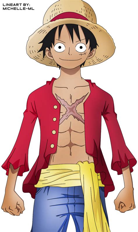 Luffy color by ksop on DeviantArt