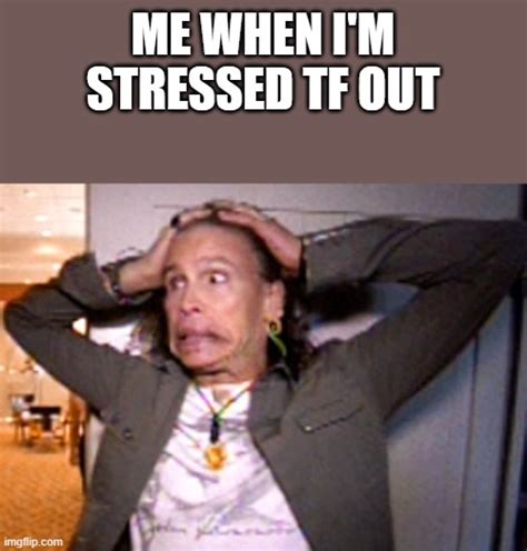 Me When I'm Stressed TF Out - Imgflip