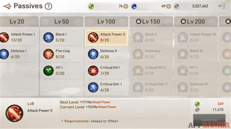 Passive Skills Guide - Blade and Soul Revolution