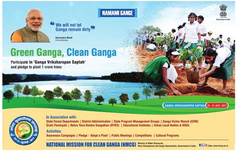 National Mission for Clean Ganga Green Ganga Ad by Governement of India ...