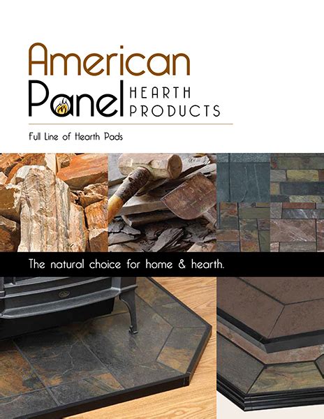 Traditional Hearth Pads - American Panel Hearth Products