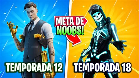 La Skin MAS NOOB En Cada Temporada De Fortnite! | *Meta De Los NOOBS ...