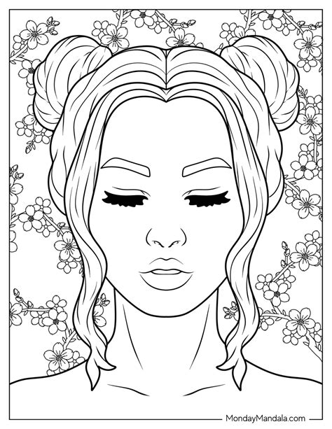 20 Makeup Coloring Pages (Free PDF Printables)