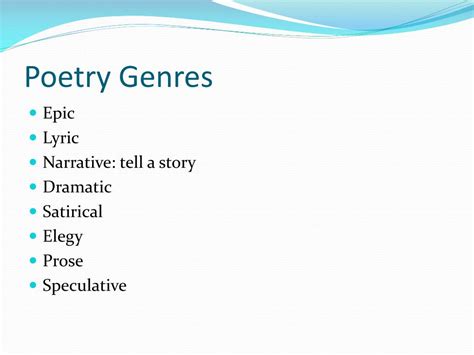 PPT - Poetry PowerPoint Presentation, free download - ID:1091769