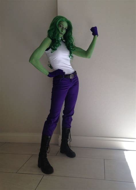 She-Hulk Costume | Quick Halloween Costume Ideas