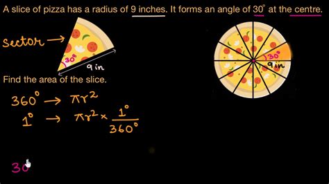 Word Problem Involving Area Of A Circle