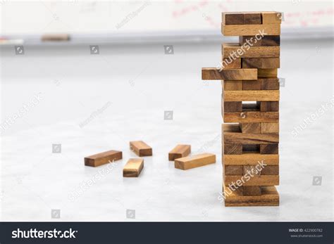 Tower Stack Wooden Blocks Toy Stock Photo 422900782 | Shutterstock