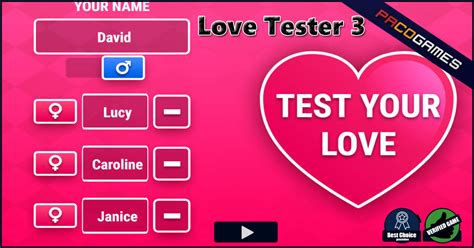 Love Tester 3 | Games44