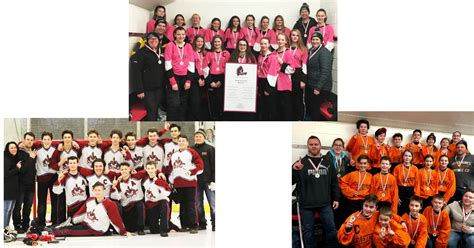 Local broomball teams bring home the medals