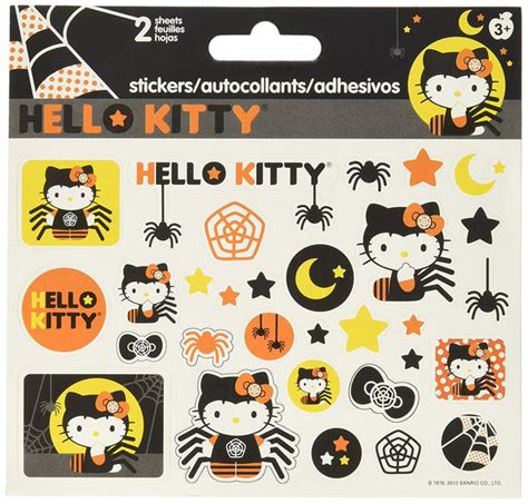 Hello Kitty Halloween Stickers Set - 2 Sheets – Country Croppers