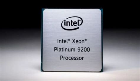 Intel Xeon Platinum 9200, un procesador con 56 núcleos y 112 hilos ...