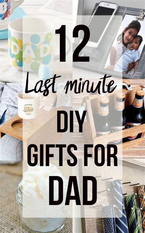 DIY Wood Gifts For Dads - Last-Minute Ideas