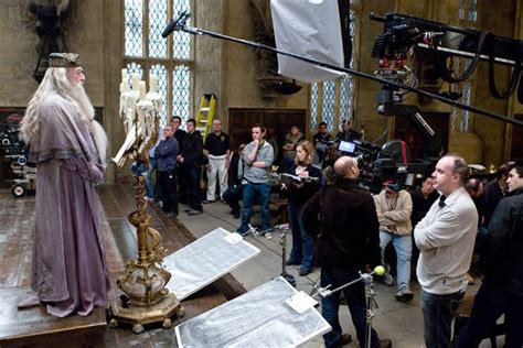 35 photos inédites des tournages des films Harry Potter