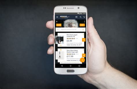 A case study on the Amazon Shopping mobile app: UI Design for the wish ...