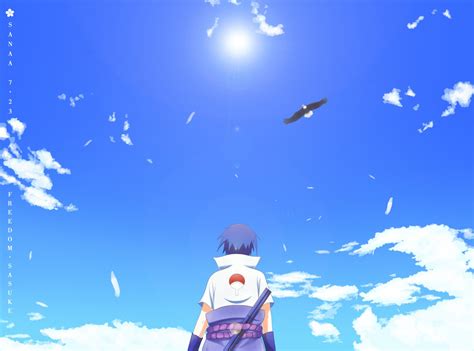 Wallpaper : illustration, anime, sky, clouds, blue, Naruto Shippuuden ...