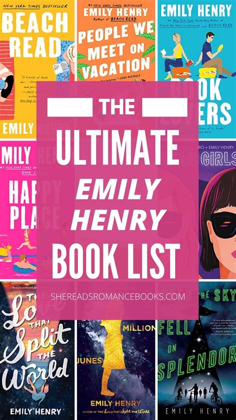 Emily Henry Books in Order: The Ultimate Guide to This Best-Selling ...