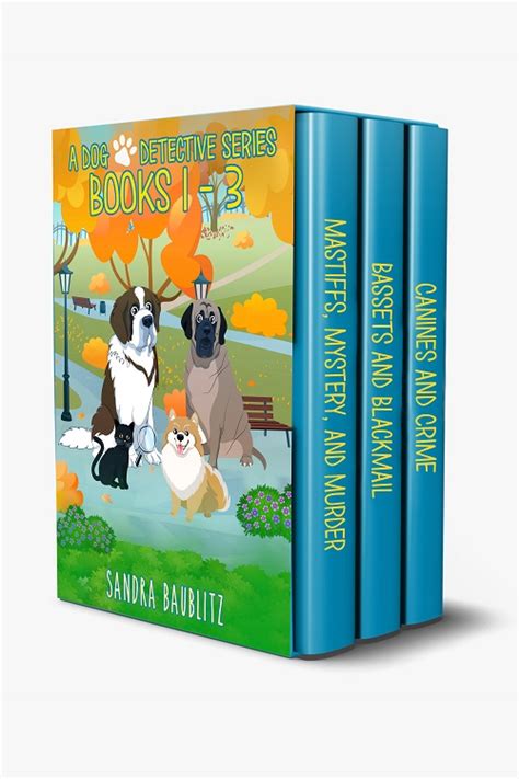 Dog Detective Series Books 1-3 – Boxset cover500 – Sandra Baublitz