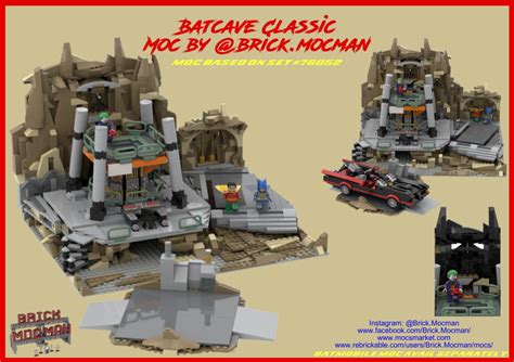 LEGO MOC Batcave Classic Set by Brick.Mocman | Rebrickable - Build with ...