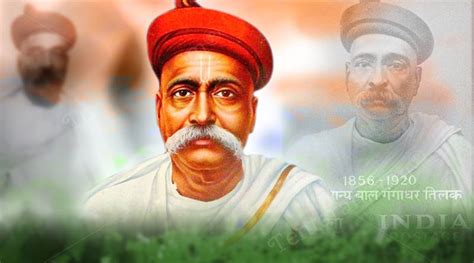 Inspiring nationalist Bal Gangadhar Tilak, first leader of the Indian ...