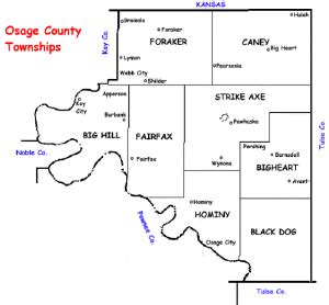 Osage County Oklahoma Map - Zoning Map