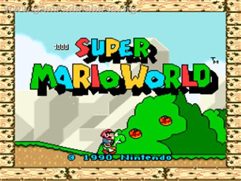 Drivers For Everything: DESCARGAR SUPER MARIO WORLD SNES