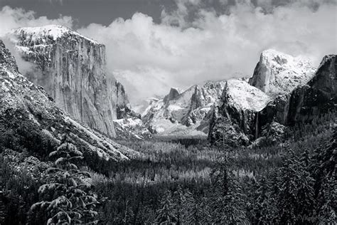 Ansel Adams. Yosemite Valley Clearing Winter Storm 1944 | Yosemite ...