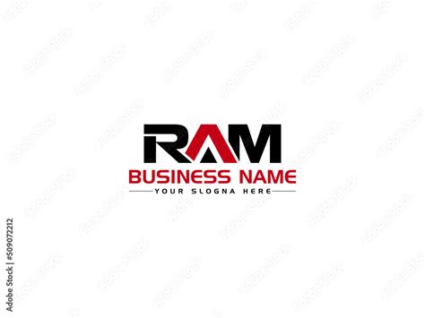 Letter RAM Logo Icon Design, Creative ra Logo Letter Vector Art For All ...