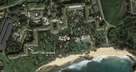 Grand Hyatt Kauai Map - The Map Of United States