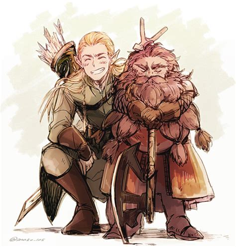 Гимли и Леголас | Legolas and gimli, Lord of the rings, Hobbit art