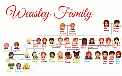 Weasley Family Tree | Harry Potter Memes