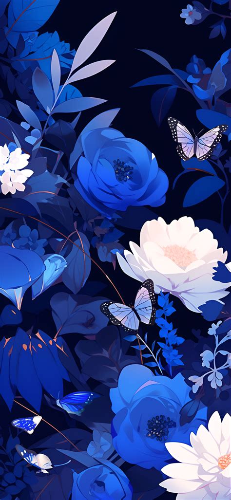 Blue Flower Pictures Art