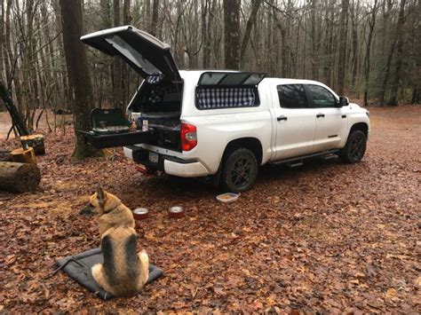 2019 TRD Pro Toyota Tundra Overland Build with Truck Camper Shell