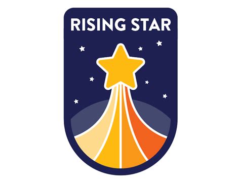 Rising Star Logo by Justin Claypool on Dribbble