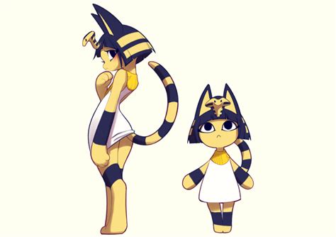 Animal crossing ankha meme