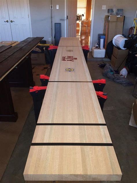 Diy Shuffleboard Table / Shuffleboard Resources - Shuffleboard Table ...