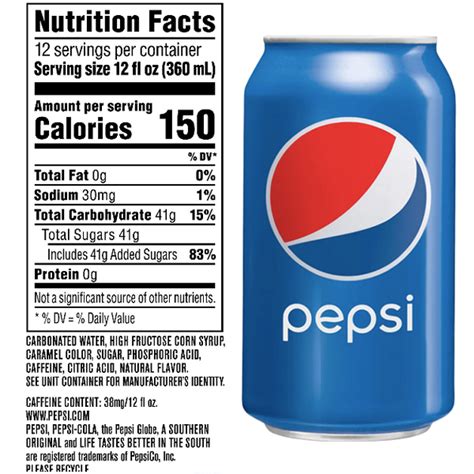 Pepsi Regular 12 fl oz, 12 Pack - Water Butlers