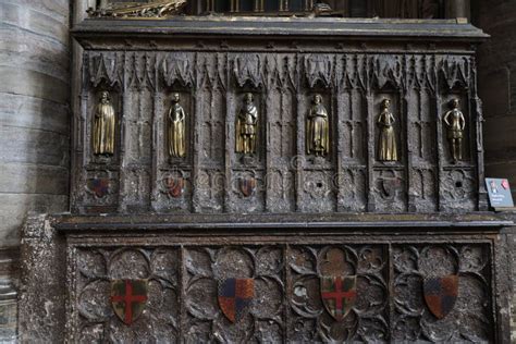 Tomb of King Edward III Inside Westminster Abbey, London Stock Photo ...