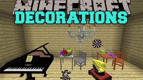 Minecraft: DECORATIONS (TOYS, FURNITURE, MUSICAL INSTRUMENTS, & MORE ...