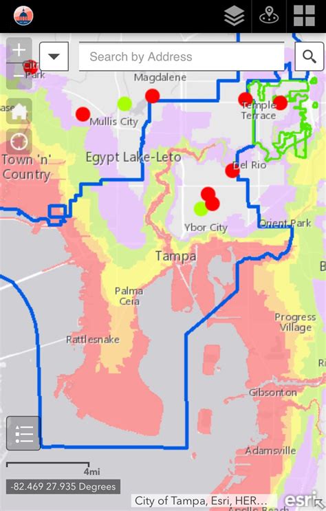 Hillsborough County Evacuation Zone Map