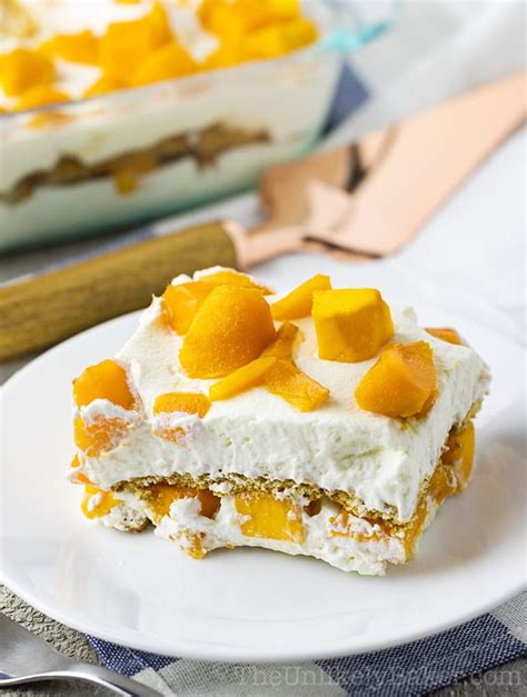 Mango Graham Cake - Filipino Mango Float (Video Recipe)