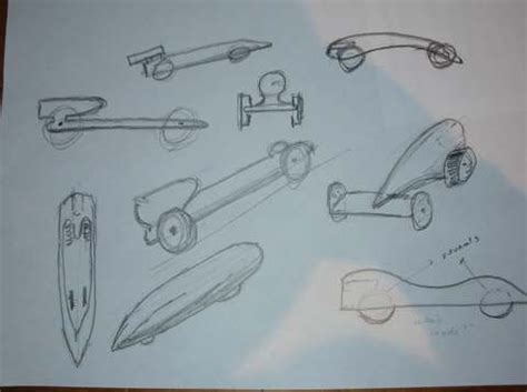 My CO2 Dragster: Concept Drawings