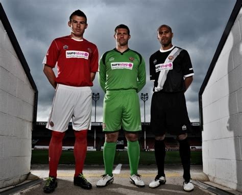 New Walsall FC Kits 11-12 Walsall Home & Away Shirts 2011-2012 ...